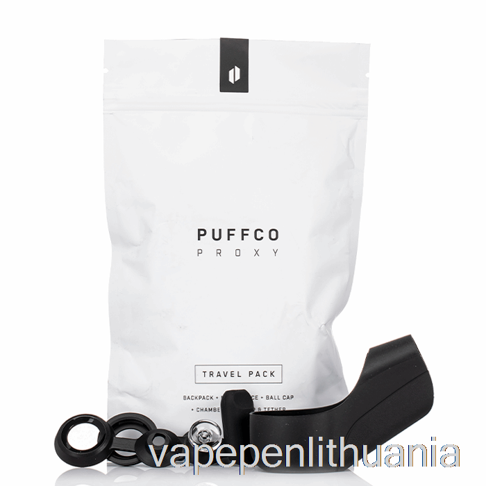 Puffco Proxy Travel Pack Juodas Vape Skystis
